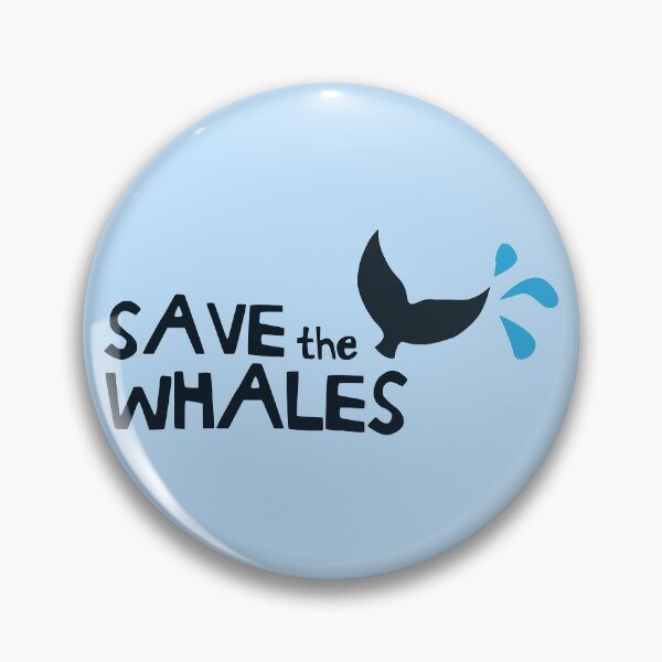 Item preview, Save the Whales (Dark Theme) designed and sold by LouiseFranksArt.