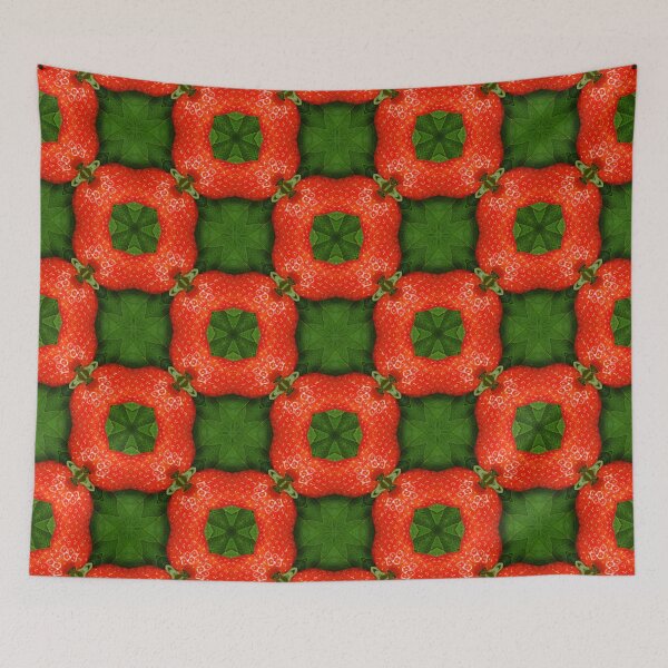 Item preview, Strawberry Motif (MKW-VN.737) designed and sold by Katrina Morgan.
