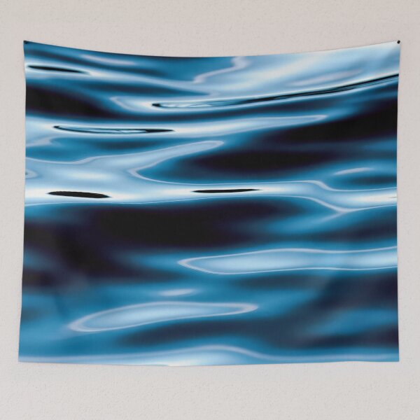 Item preview, Blue ocean ripples designed and sold by SulkaCreative.