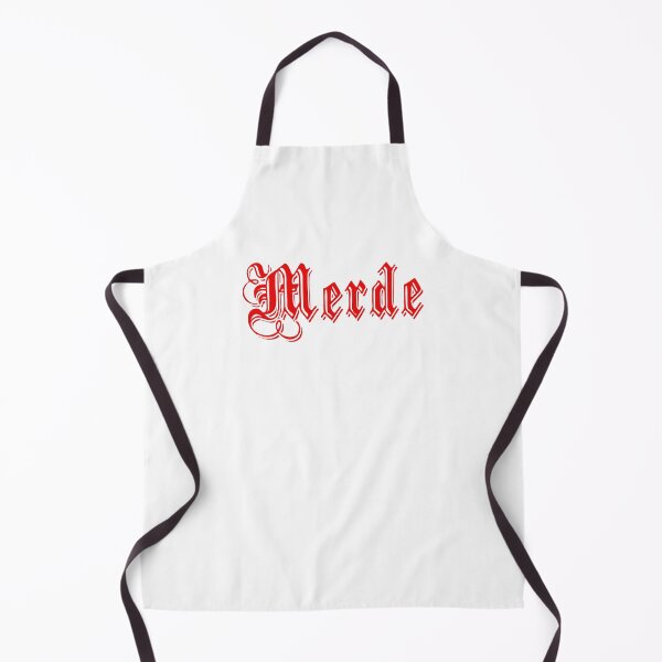 Item preview, Merde! A French expression. ( Red ) designed and sold by LindaLG.