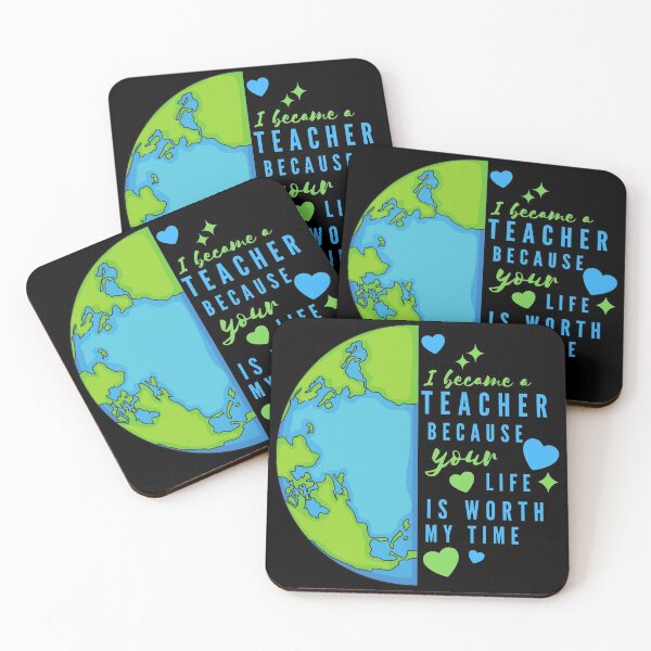 Item preview, I Became A Teacher Because Your Life Is Worth My Time designed and sold by LamV.