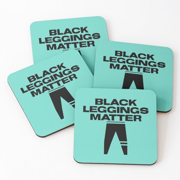 Item preview, Black Leggings Matter, all lives matter, blue lives matter, justice, funny gym wear, funny quote, black humor designed and sold by HomeConscious.