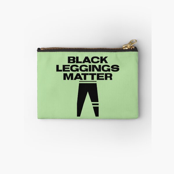 Item preview, Black Leggings Matter, all lives matter, blue lives matter, justice, funny gym wear, funny quote, black humor designed and sold by HomeConscious.