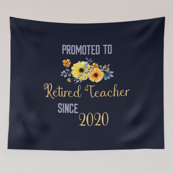 Item preview, Promoted to retired teacher since 2020 Retiring Teacher, Women Quarantine 2020, Teacher Appreciation,Gift For Teacher,Teacher Retirement Gift  designed and sold by aminosile.