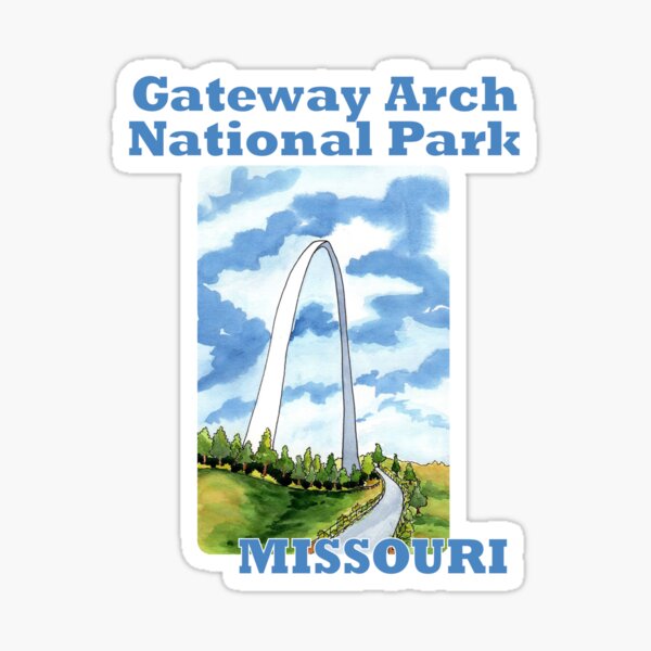 Gateway Arch Triple Decal