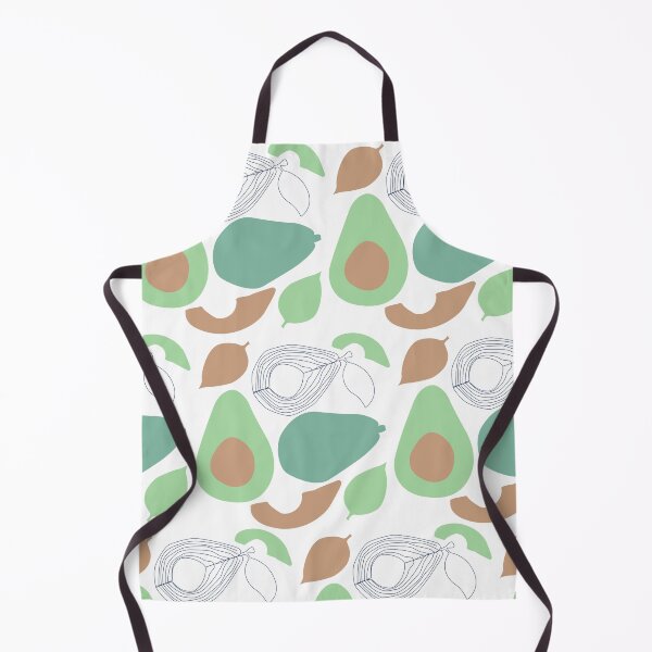 Item preview, Basic white green avocado green fruit pattern gift design designed and sold by Michael Schmidt.