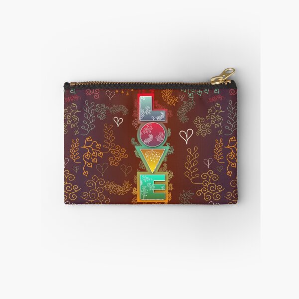 Item preview, Cute curvy colorful love pattern and text designed and sold by CiniArt.