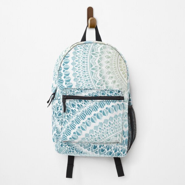 Item preview, Blue gradient mandala art designed and sold by Mandala & More.