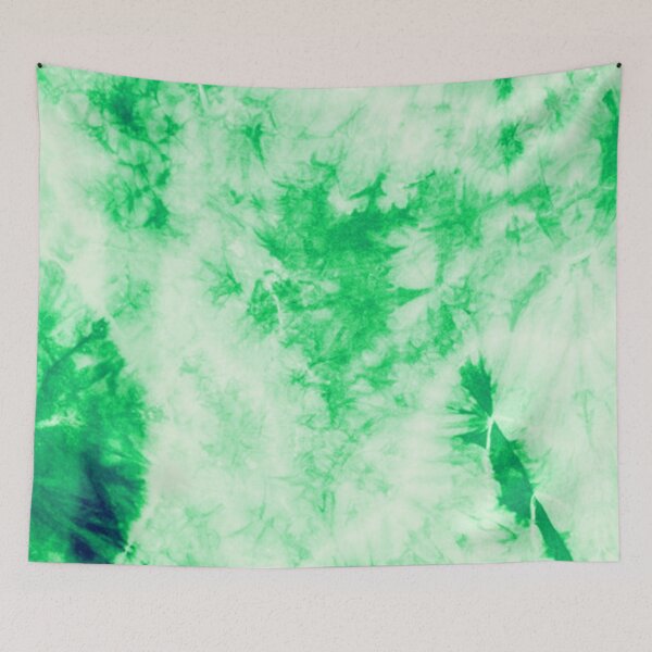 Item preview, Tie Dye bright green, abstract designed and sold by avit1.