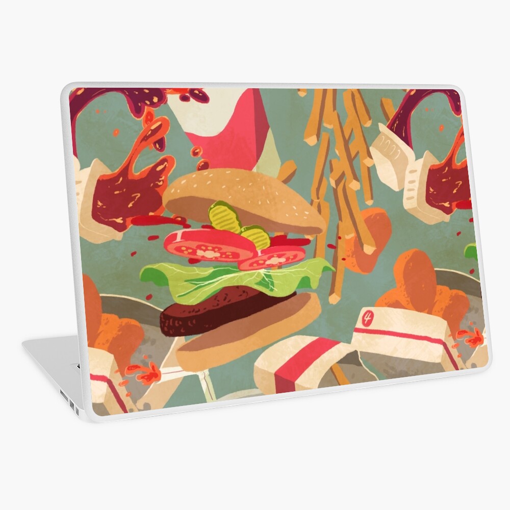 Item preview, Laptop Skin designed and sold by shreddednettles.