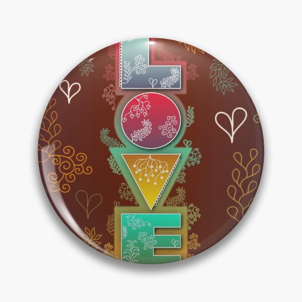 Item preview, Cute curvy colorful love pattern and text designed and sold by CiniArt.