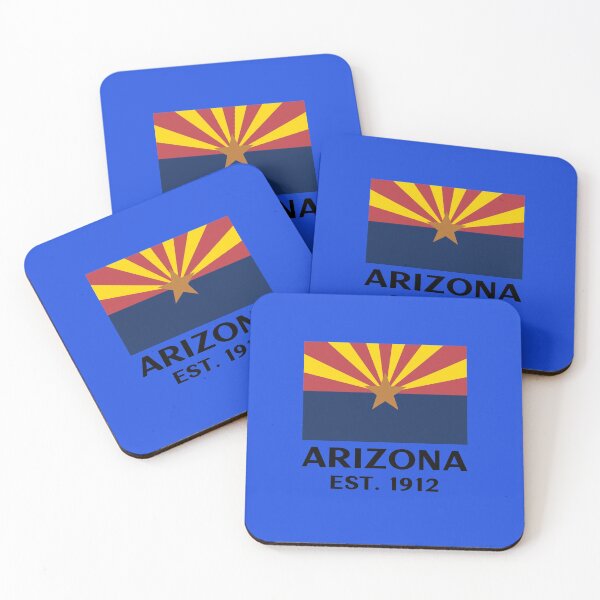 Item preview, Arizona State Flag Established In The Year 1912  designed and sold by TastySpace.