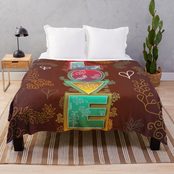 Item preview, Cute curvy colorful love pattern and text designed and sold by CiniArt.