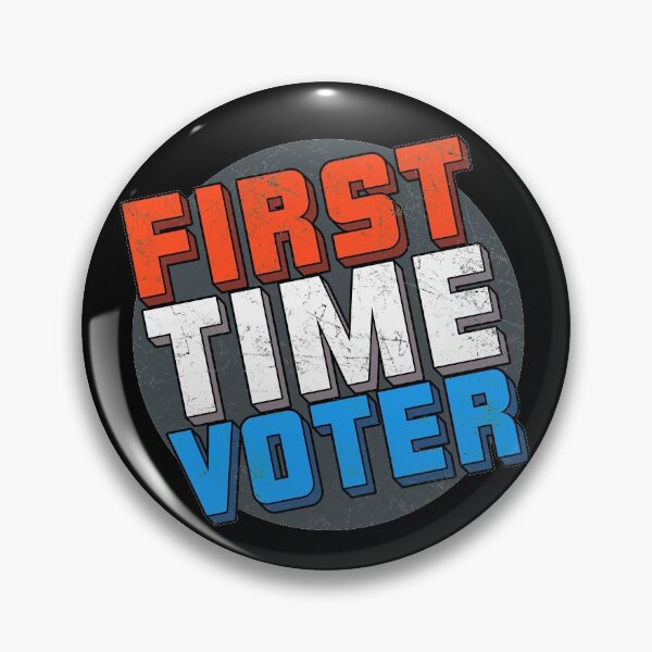 Item preview, First Time Voter 2020 Election Patriotic Gift designed and sold by UndeadWizard.