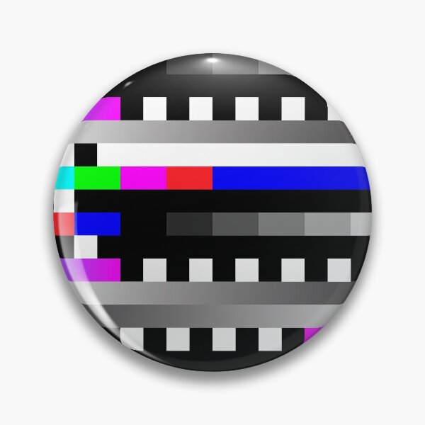 Item preview, ABSTRACT TV TESTSCREEN RETRO PATTERN designed and sold by asymmetrickid.