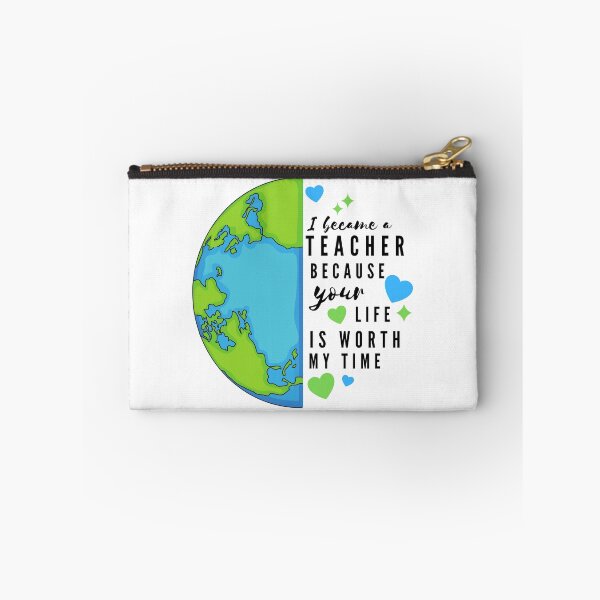 Item preview, I Became A Teacher Because Your Life Is Worth My Time designed and sold by LamV.