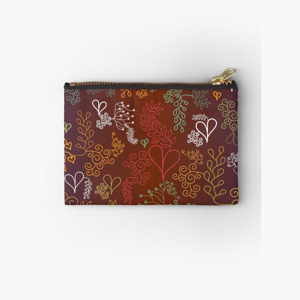 Item preview, Cute colorful pattern of curves, plants, and hearts  designed and sold by CiniArt.