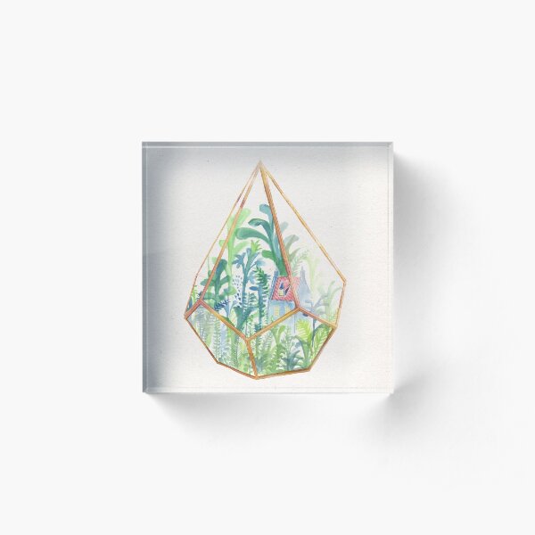 Terrarium II Acrylic Block