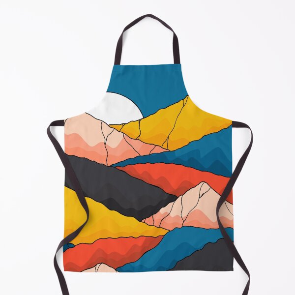 Item preview, Retro Neon Colored Mountains designed and sold by Memituss.