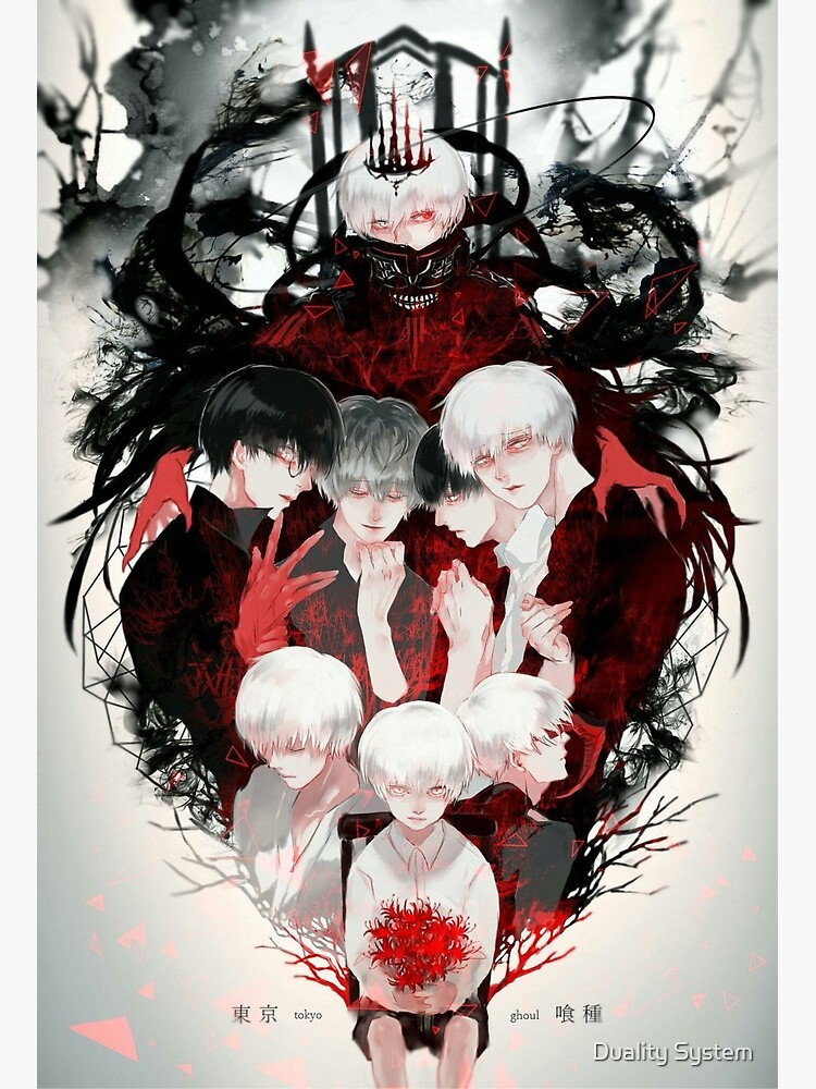 Tokyo Ghoul Ken Kaneki Greeting Card For Sale By Zayagotshotty Redbubble