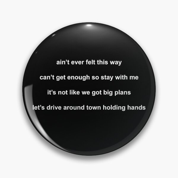 Item preview, Classic LANY lyrics | ilysb. ain't ever felt this way designed and sold by pastelpurple.