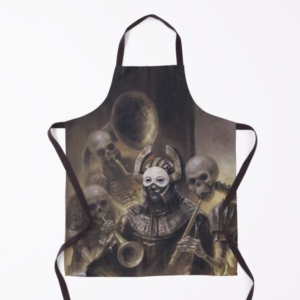 Item preview, Final Supper - Surreal painting, macabre weird art, designed and sold by Radarek1989.