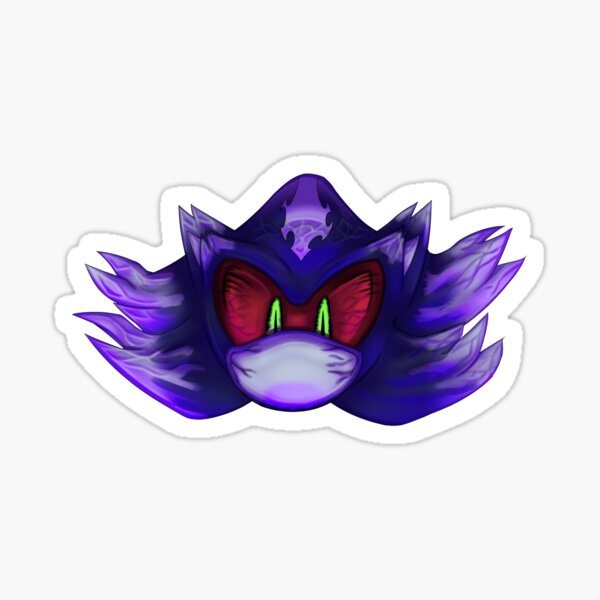 Mephiles The Dark Sonic 06 Sticker - Mephiles The Dark Sonic 06