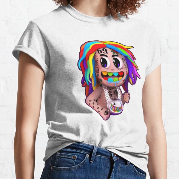 Tekashi Clothing Redbubble - 6ix9ine gummo roblox music code id