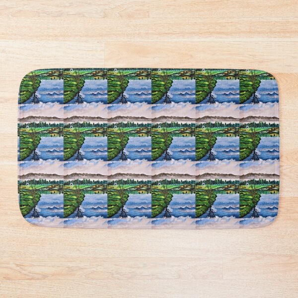 Item preview, nature serene landscape designed and sold by Blissful Brushes.