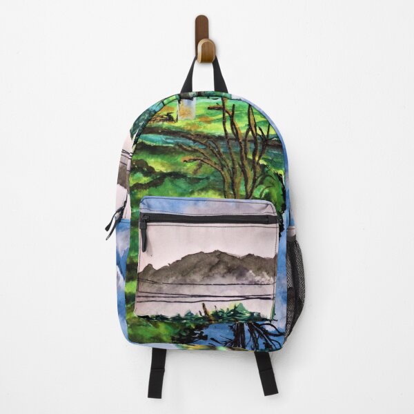Item preview, nature serene landscape designed and sold by Blissful Brushes.