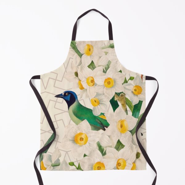 Item preview, Green Jay and Narcissus designed and sold by FlaminiaBasso.