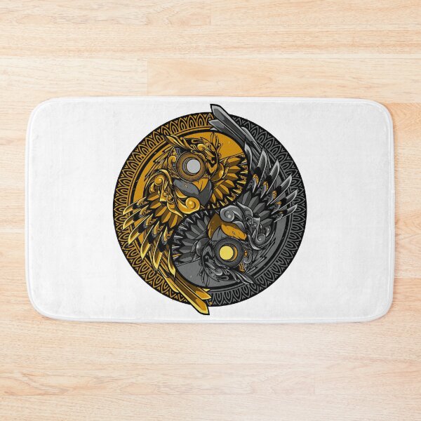 Item preview, Yin Yang Owl Art Work designed and sold by JTS STORE.