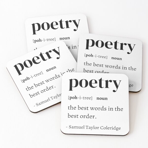 Item preview, Poetry - Samuel Taylor Coleridge designed and sold by Dithers.