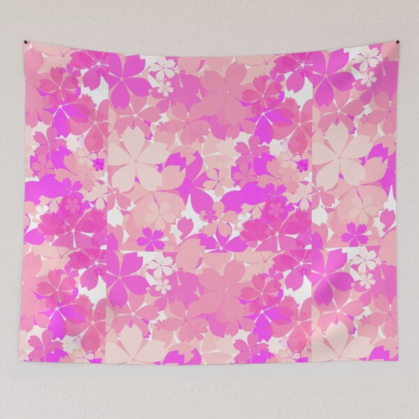 Item preview, bright pink sakura designed and sold by beatlechub.