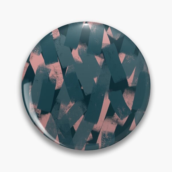 Item preview, Shades of Dark Green and Blush Pink Smudgy Brush Strokes designed and sold by OneThreeSix.