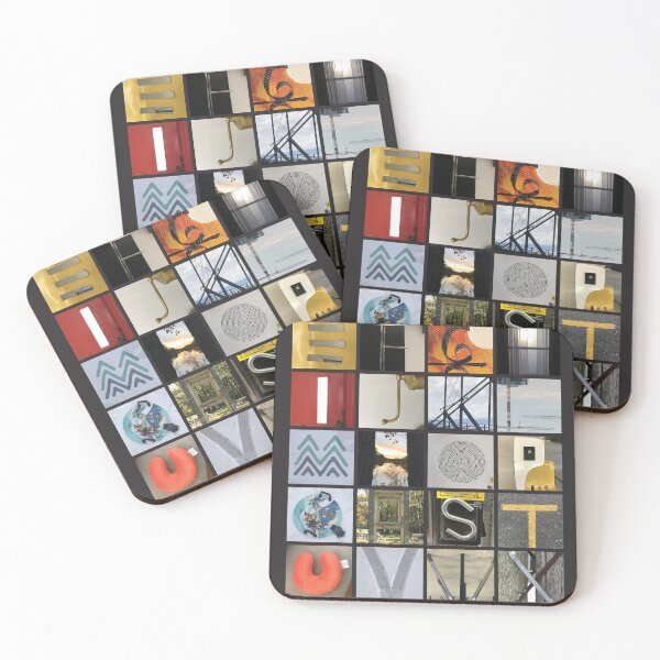 Item preview, FOUND ALPHABET designed and sold by Mishkie.