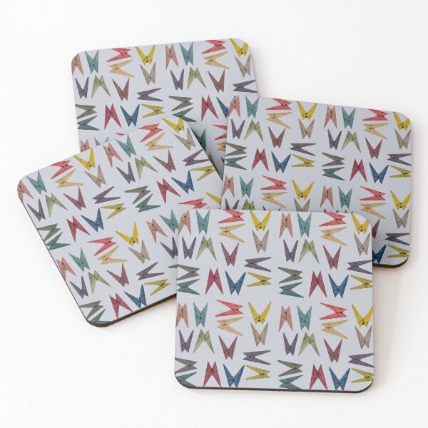 Item preview, CLOTHESPINS PATTERN designed and sold by IrregularDrops.