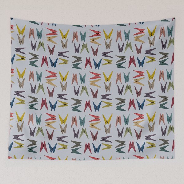 Item preview, CLOTHESPINS PATTERN designed and sold by IrregularDrops.