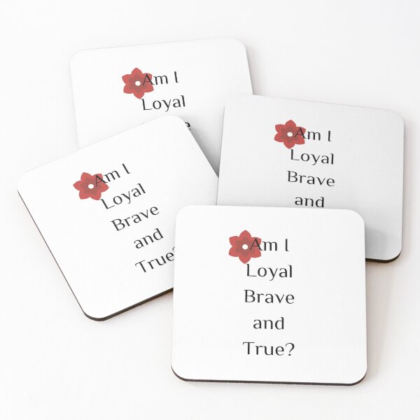 Item preview, Am I loyal brave and true? designed and sold by SpicyCherrys.