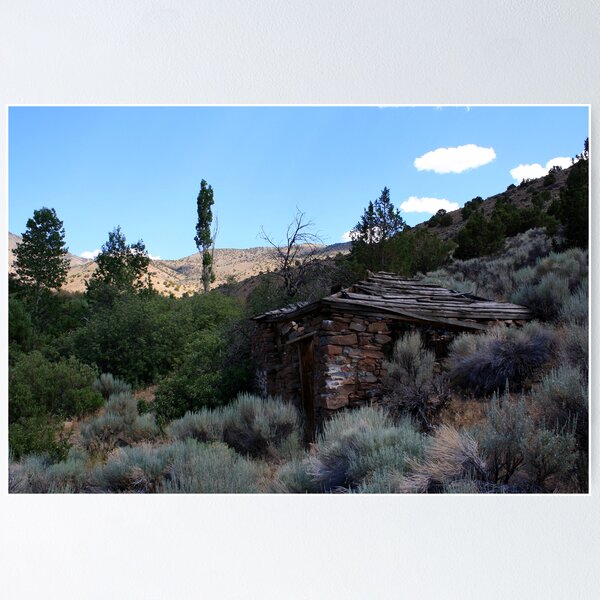 Artikelvorschau, Old stone cabin...Outside Reno Nevada USA entworfen und verkauft von Nancy Leake.