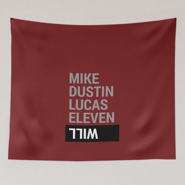 Item preview, Mike, Dustin, Lucas, Eleven, Will - Stranger things designed and sold by mrshelenbee.
