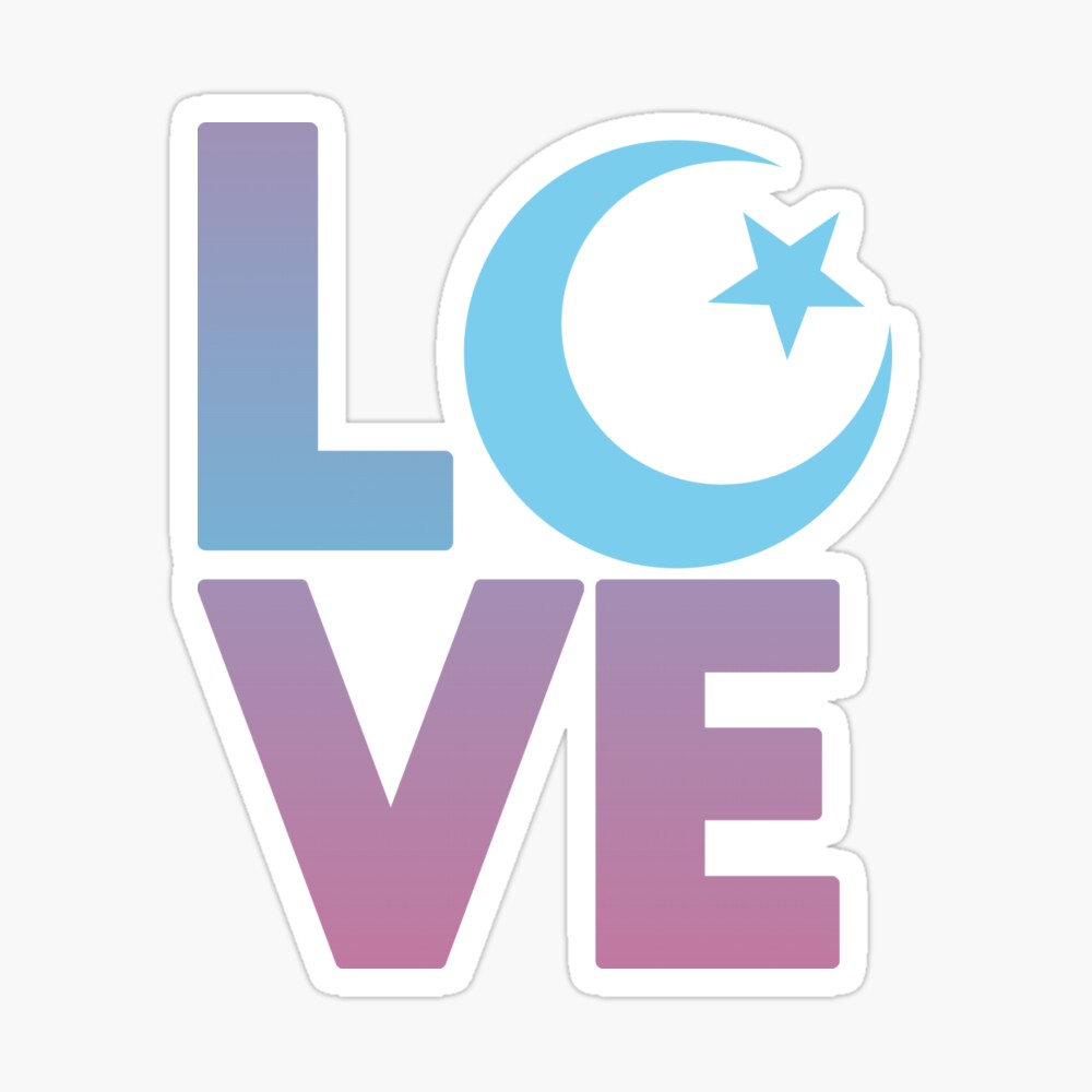 Love Islam Symbol Gift For Proud Muslims Kids T Shirt By Mkmemo1111 Redbubble