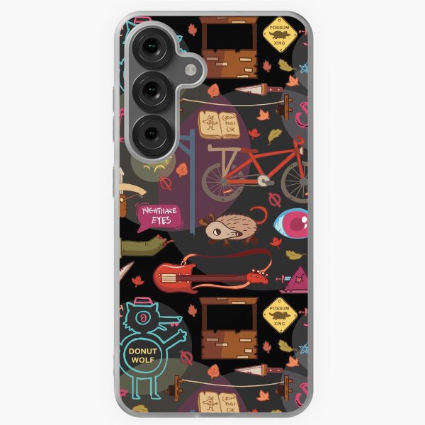 Item preview, Night in the Woods Weird Autumn Pattern designed and sold by Scribblechill.