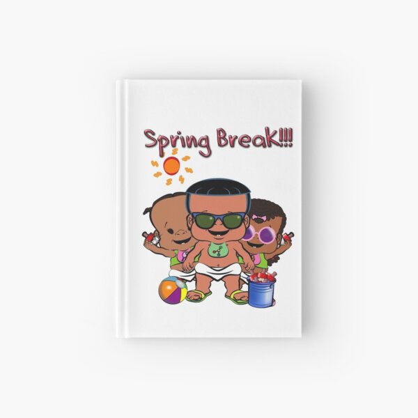 PBTEEZ RB0572 Spring Break 12 Hardcover Journal
