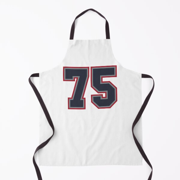 Item preview, 75 Navy Grey Red Sports Number Seventy-Five designed and sold by HelloFromAja.