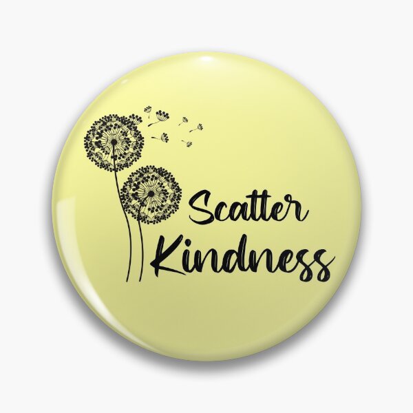 Item preview, Scatter Kindness Dandelion Yellow Aesthetic designed and sold by The Little Wood Cottage.