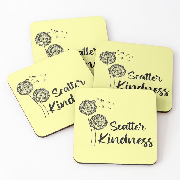 Item preview, Scatter Kindness Dandelion Yellow Aesthetic designed and sold by The Little Wood Cottage.