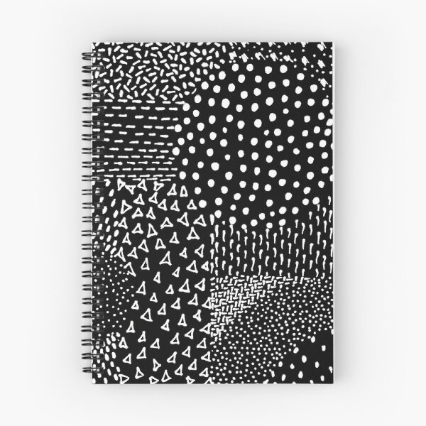 Item preview,  White dots hand drawn abstract pattern  designed and sold by Aftinia.