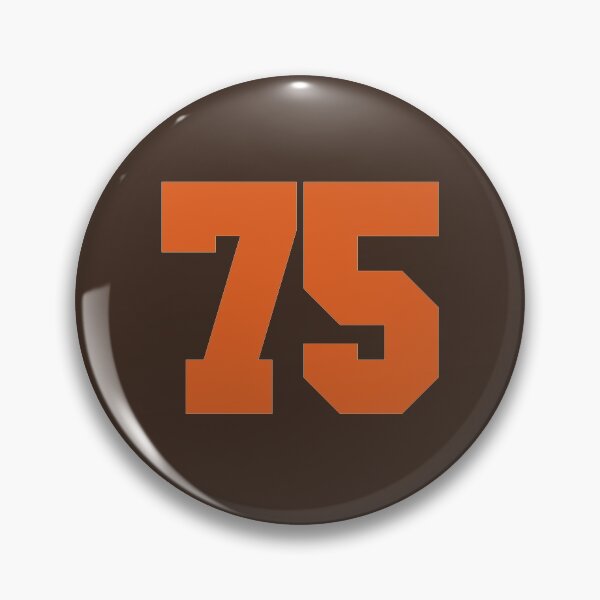 Item preview, 75 Number Cleveland Sports Seventy-Five Brown Jersey designed and sold by HelloFromAja.