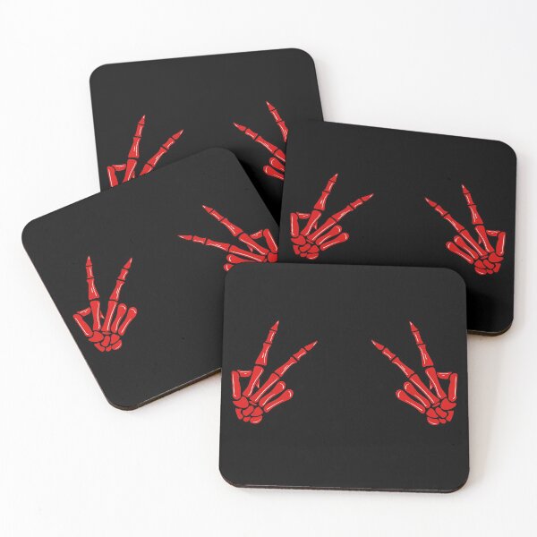 Item preview, Peace skeletal hands designed and sold by Dr. Heartbeat.